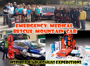 Quechuas Expeditions Medical rescue car